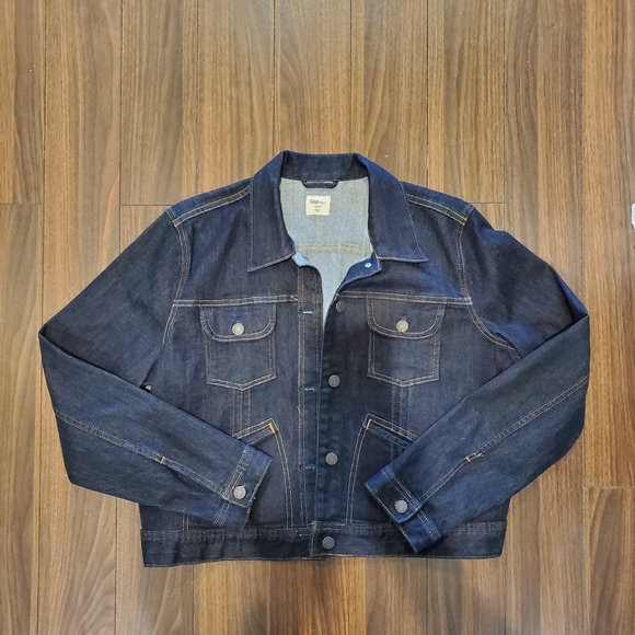 GAP Jackets & Blazers - 🌲 NWOT GAP Dark blue jean jacket